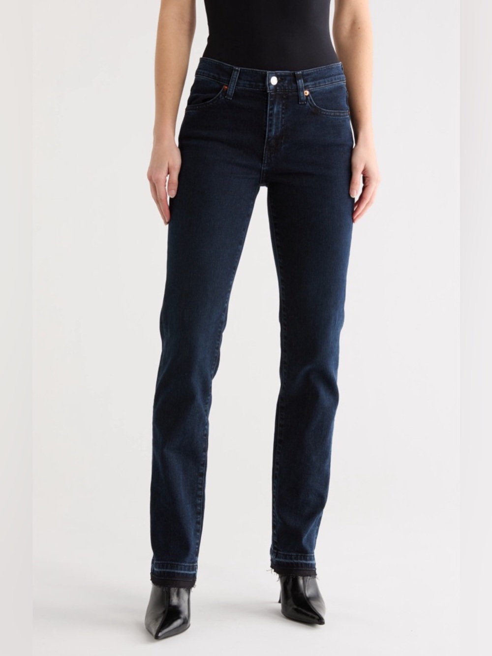 RE/DONE Super Slim Jeans Blackened Blue Size 25